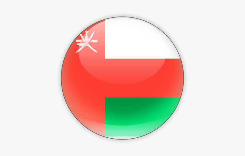 Oman - Oman Flag Icon Png, Transparent Png, Free Download