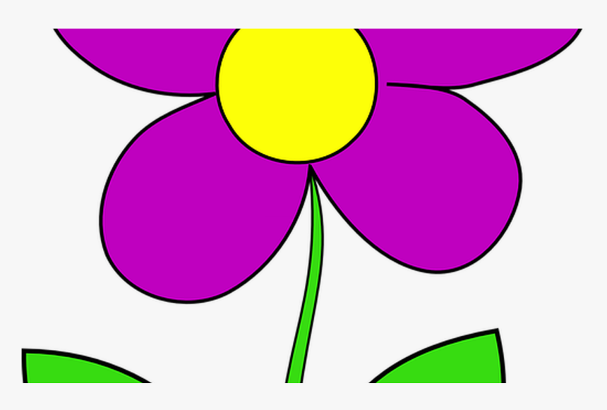 Transparent Purple Flourish Clipart - Flower Clipart, HD Png Download, Free Download