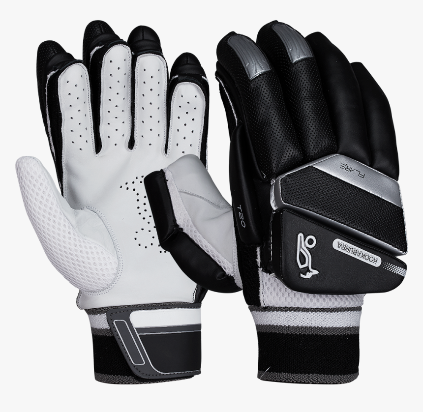 Black Cricket Batting Gloves, HD Png Download, Free Download