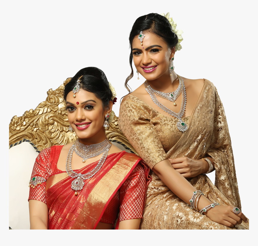 Kerala Jewellery Models - Bride, HD Png Download, Free Download