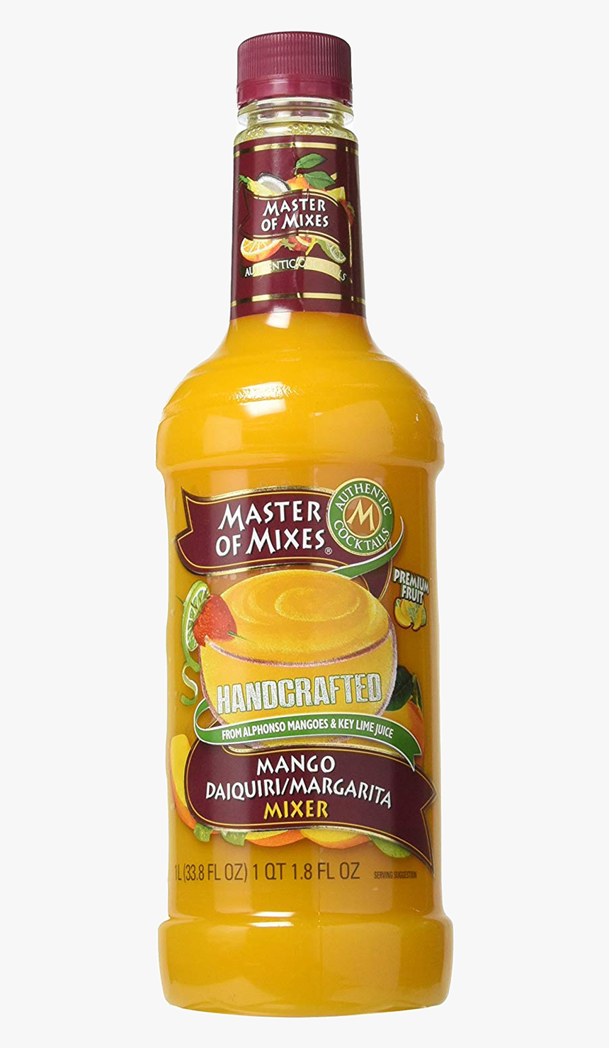 Master Of Mixes Mango Daiquiri / Margarita 1lt - Bombardino, HD Png Download, Free Download