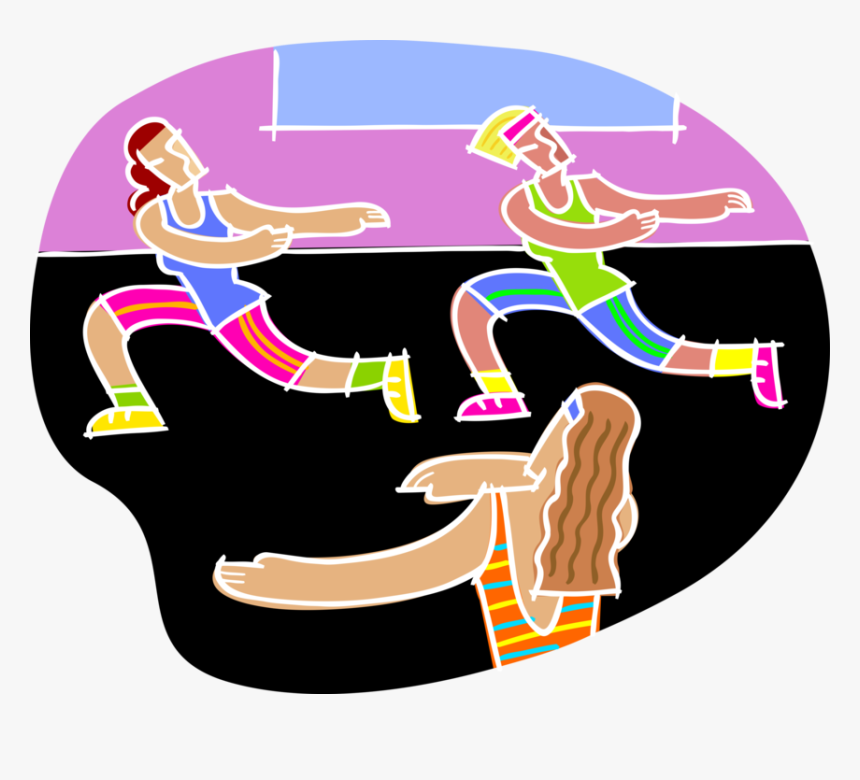 Transparent Aerobic Clipart - Aerobics, HD Png Download, Free Download