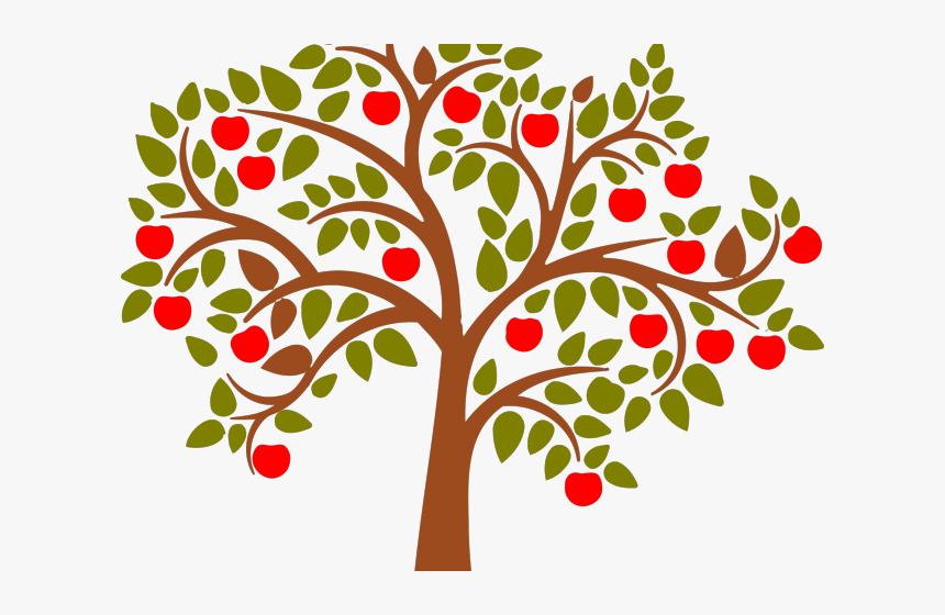 Transparent Onomatopoeia Clipart - Apple Tree Vector, HD Png Download, Free Download