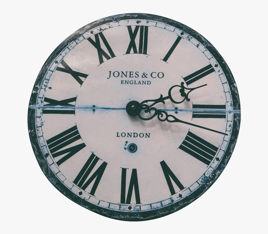 Faded Clock Transparent - Newgate Round Wall Clock, HD Png Download, Free Download