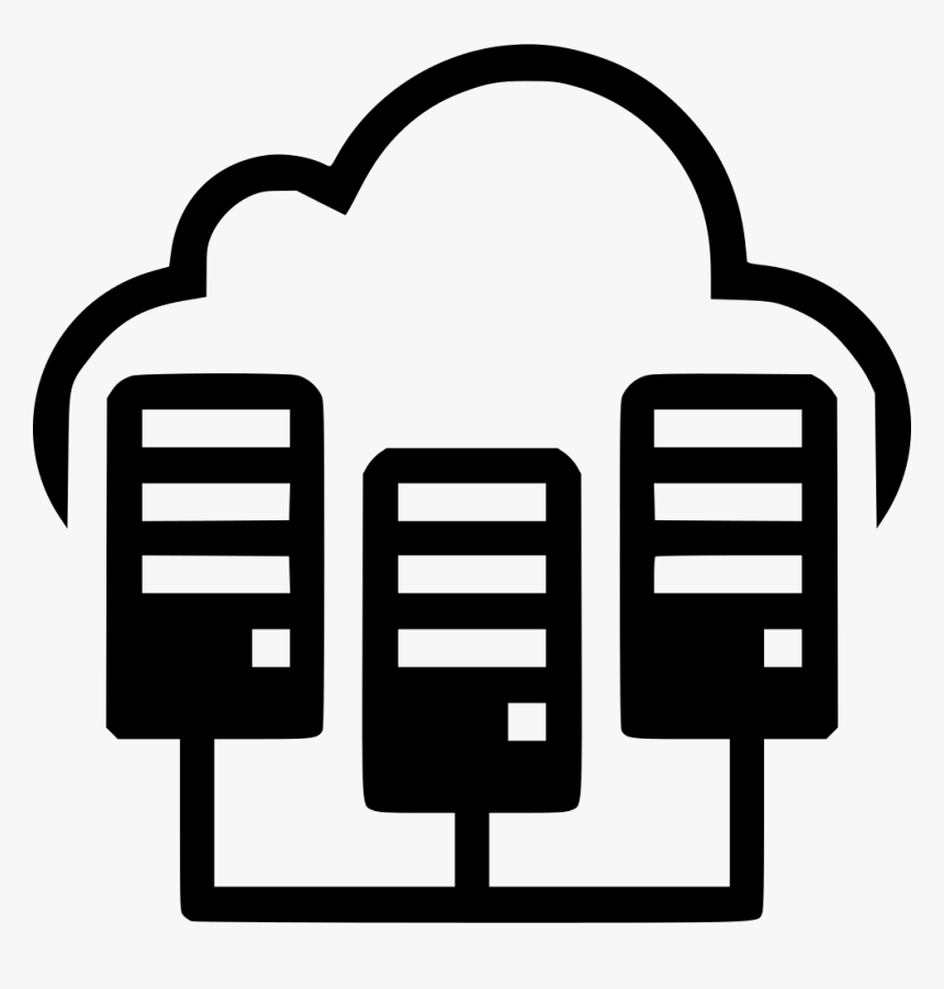 Cloud Computing - Free Cloud Server Clipart, HD Png Download, Free Download