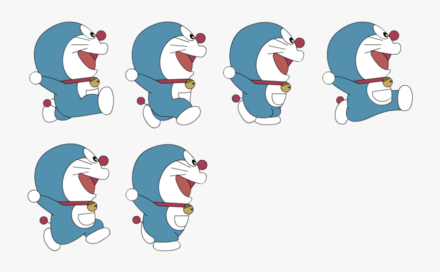 Snowman Sprite Doraemon Decoration Animation Christmas - Cartoon, HD Png Download, Free Download