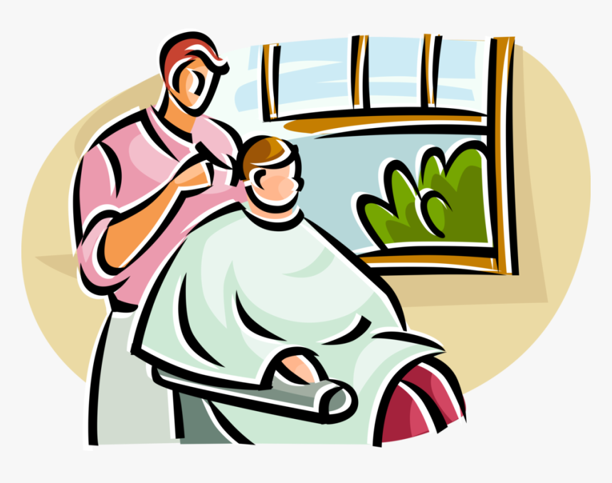 Hair Cutting Clipart Png Transparent Png , Png Download - Transparent Haircut Clipart, Png Download, Free Download