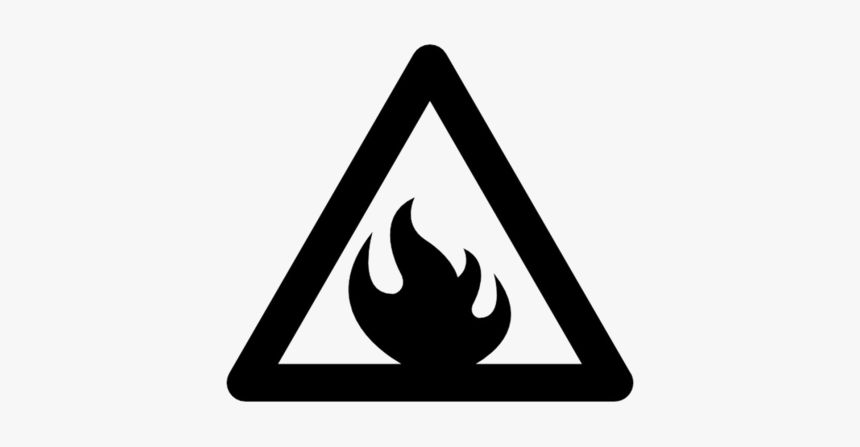 Flammable Sign Png Image - Flammability Png, Transparent Png, Free Download