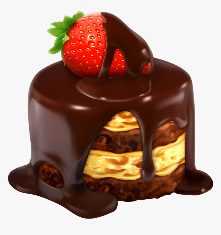 Realistic Cake Clip Art, HD Png Download, Free Download