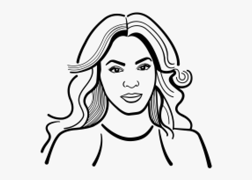 Line Wall Art Beyonce Metal Wall Hanging - Beyonce Clipart, HD Png Download, Free Download