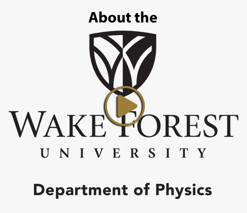 Video Link About The Wfu Department Of Physics - Graphic Design, HD Png Download, Free Download