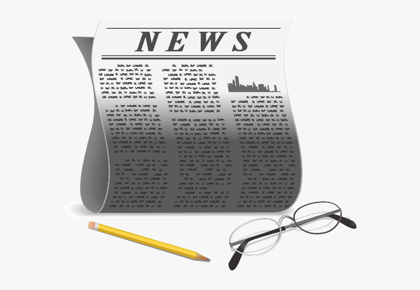 Transparent News Paper Clipart - Pen And News Paper Png, Png Download, Free Download