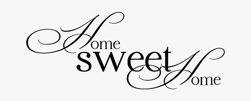 Wandtattoo Home Sweet Home Farbansicht - Home Sweet Home Schriftzug, HD Png Download, Free Download