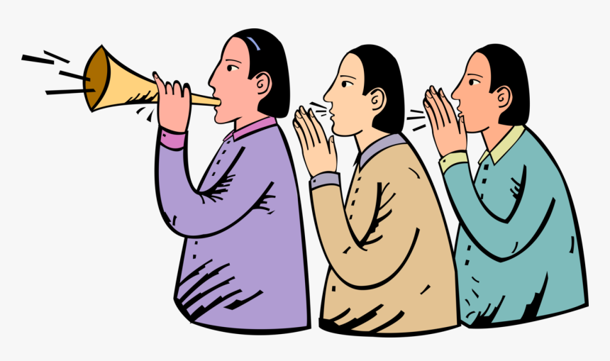 Vector Illustration Of Gossip, Whispers And Rumors, HD Png Download, Free Download