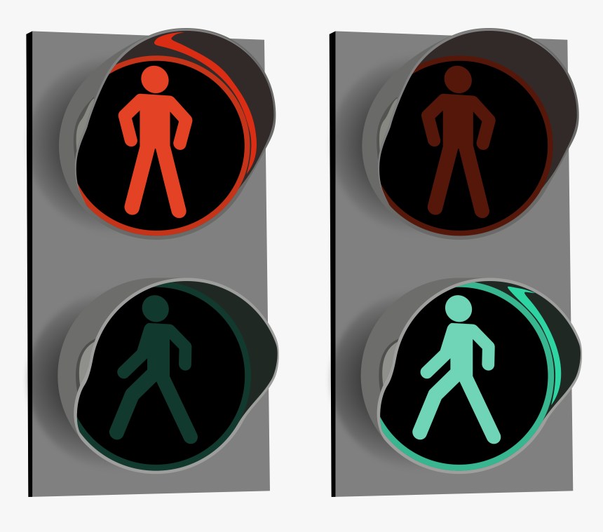 Pedestrian , Png Download - Traffic Light For Pedestrians, Transparent Png, Free Download