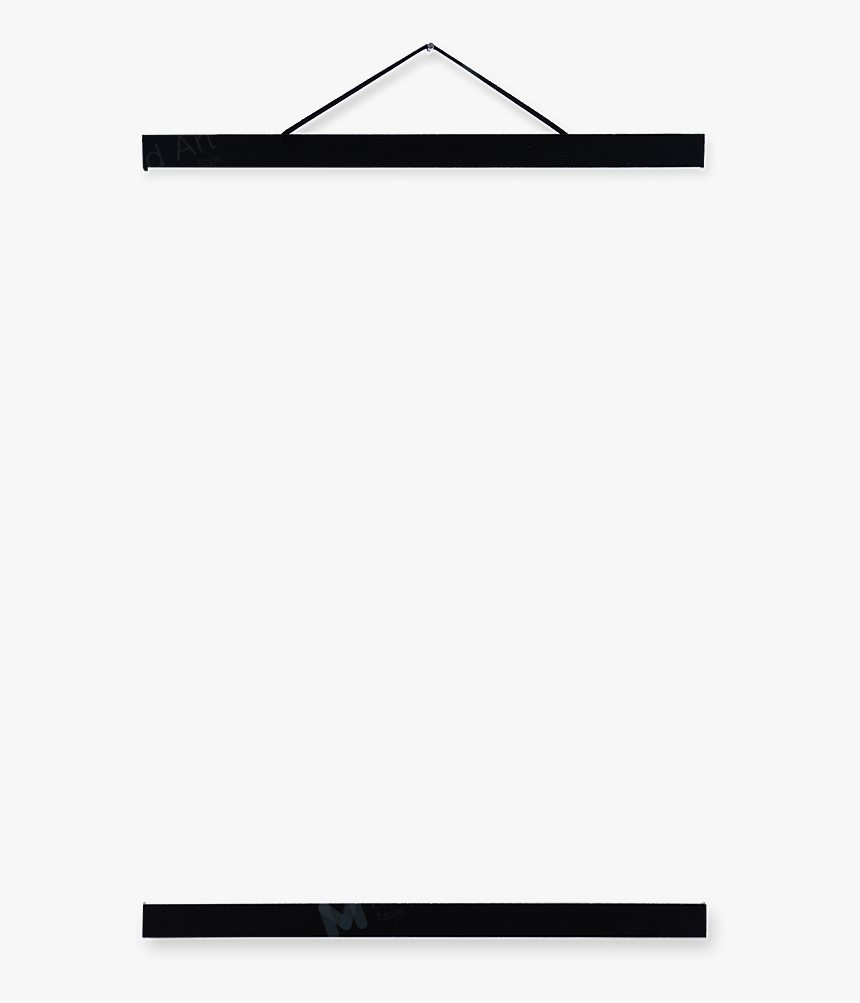 Magnet Poster Hanger Black 3 4 Frame - Er Chinese Character, HD Png Download, Free Download