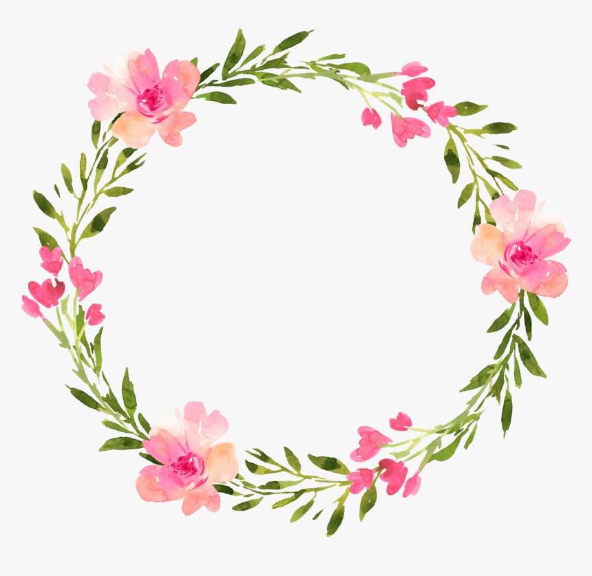 #flor #flores #moldura #flower #frame - Name Ella With Flowers, HD Png Download, Free Download
