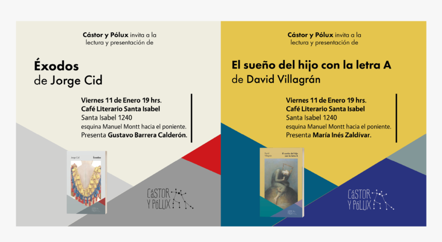 Dos Nuevos Autores Se Suman A La Colección Lagar De - Brochure, HD Png Download, Free Download