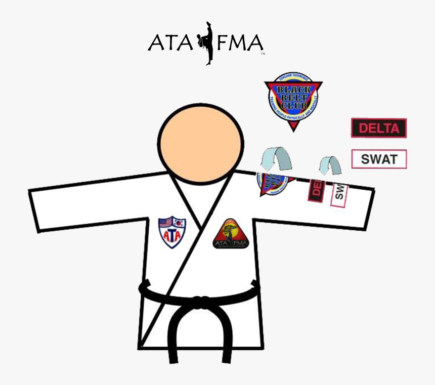 Where Do Patches Go Clipart , Png Download - American Taekwondo Association, Transparent Png, Free Download