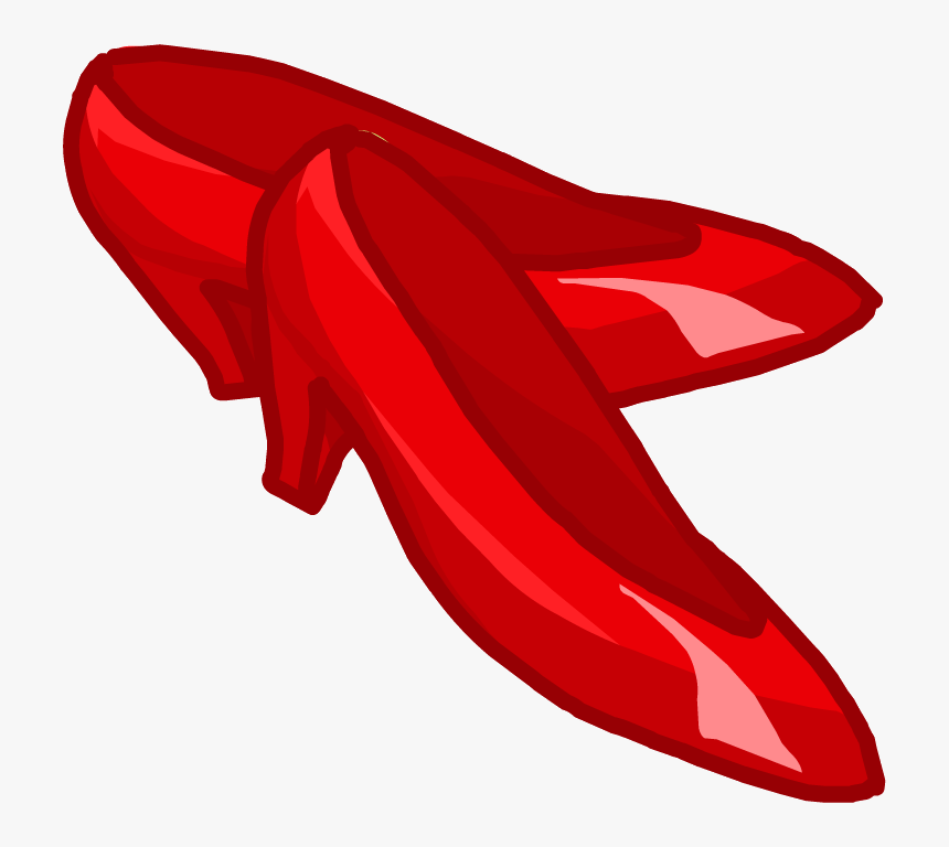 Club Penguin Wiki - Club Penguin Red Shoes, HD Png Download, Free Download