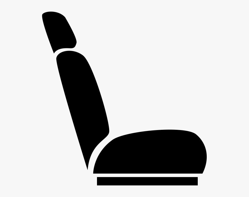 Centre Armrest Between Front Seats - Car Seat Icon Png, Transparent Png, Free Download