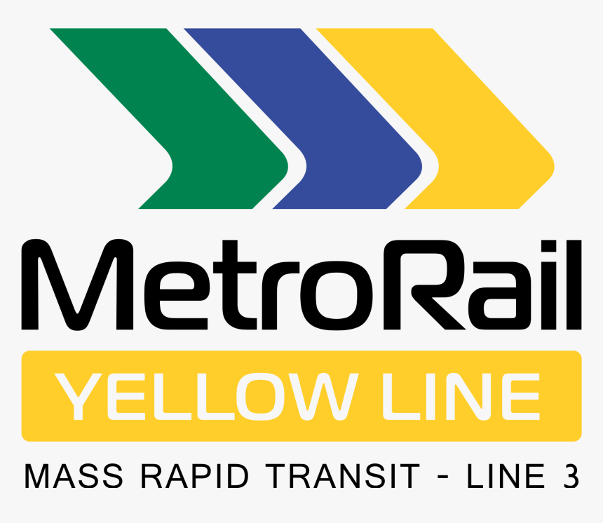 Mrt-3 Manila Yellow Logo Line - Manila Metro Rail Transit System, HD Png Download, Free Download