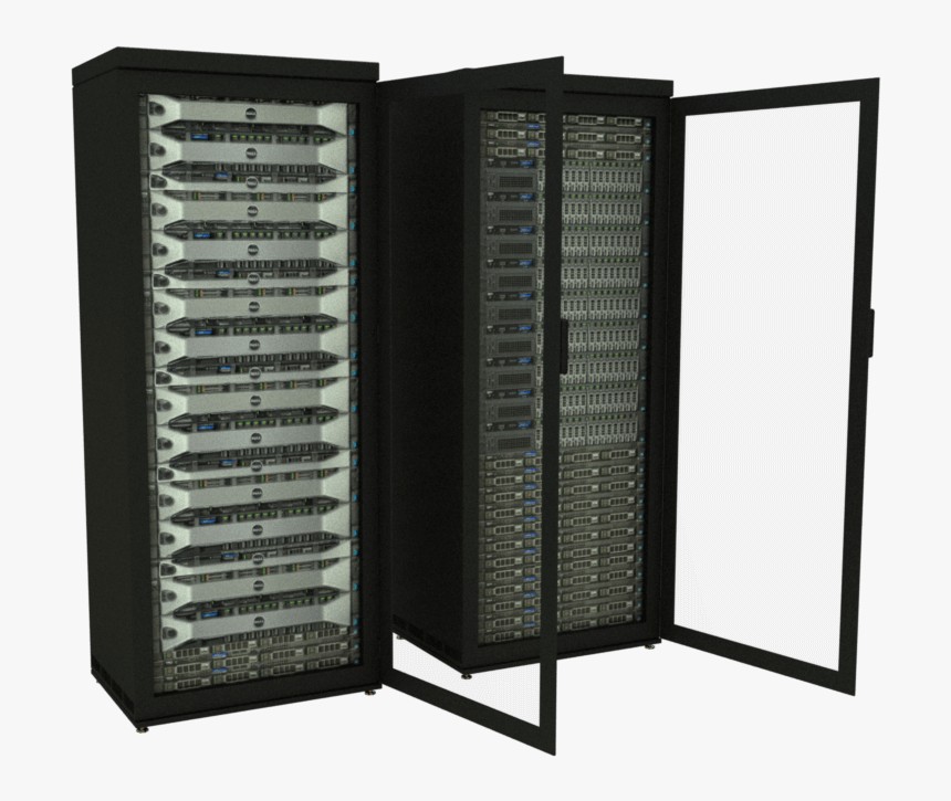 Data Server 3d Model Featured - Shelf, HD Png Download, Free Download