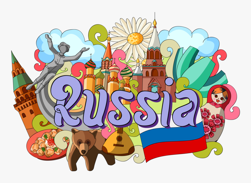 Russia Sign Landmark - Russia Clipart, HD Png Download, Free Download