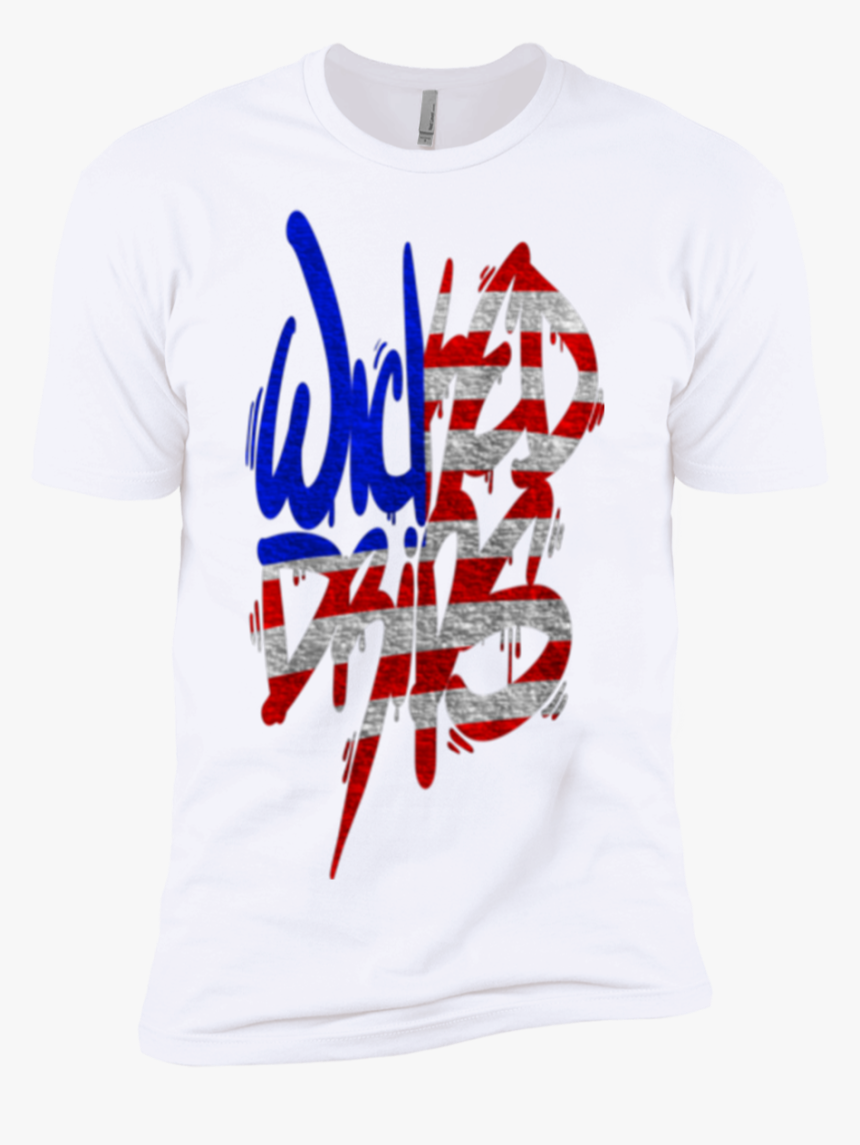 Wicked Drips Murica Graffiti Le - Active Shirt, HD Png Download, Free Download