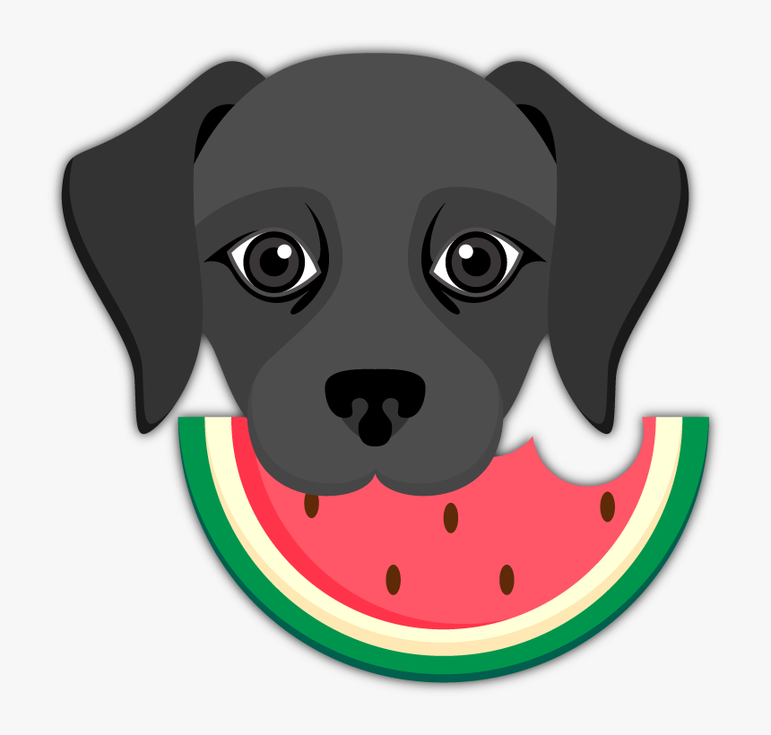 Transparent Watermelon Emoji Png - Emoji Anjing, Png Download, Free Download