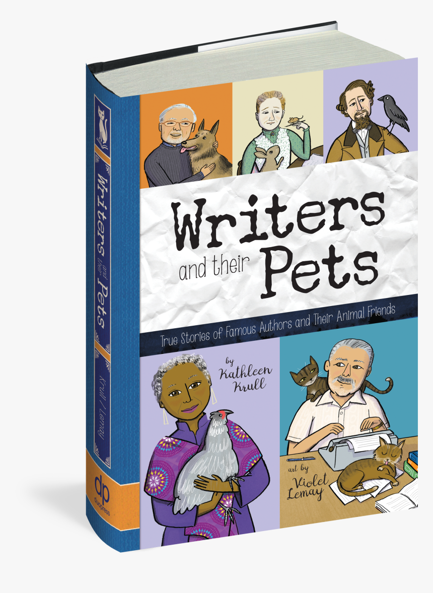 Writers And Their Pets, HD Png Download, Free Download