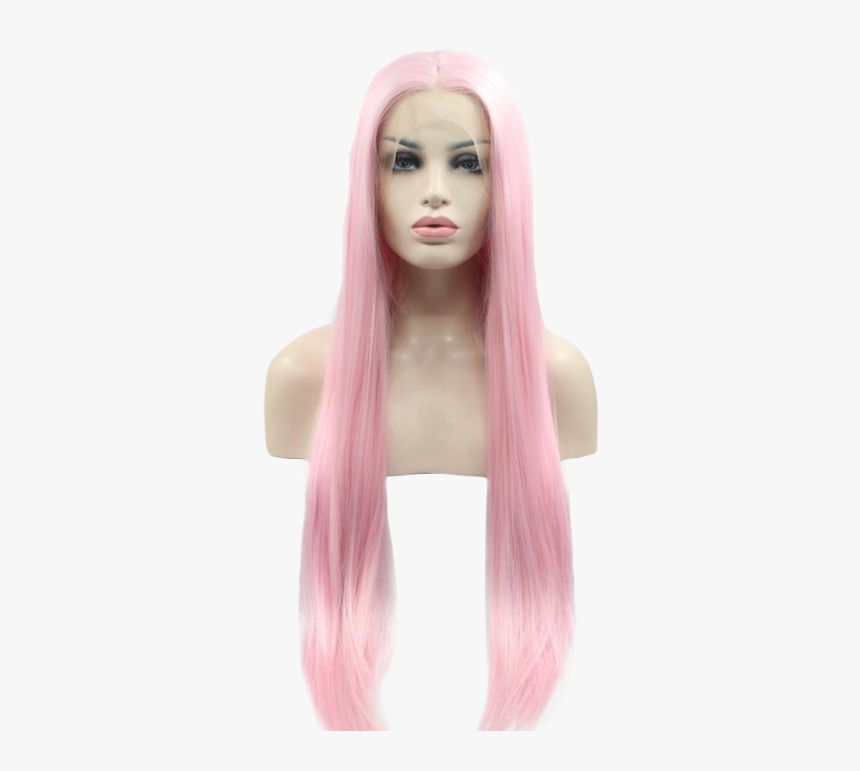 Bubblegum Bitch Long Lace Front Wig - Pembe Peruk, HD Png Download, Free Download