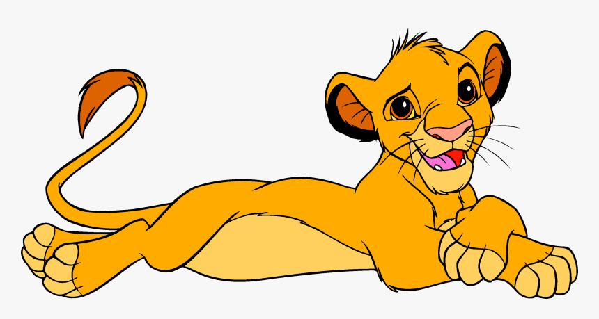 Lion King Simba Logo Clipart , Png Download - Cartoon Simba Lion King, Transparent Png, Free Download