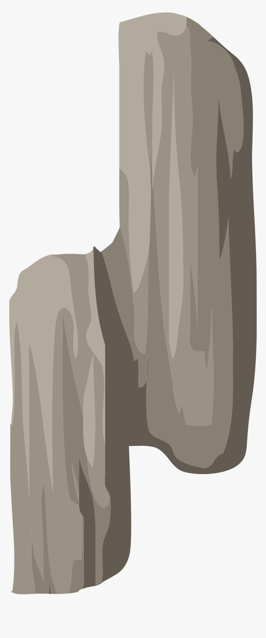 Alpine Landscape Cliff Face B Icons Png - Illustration, Transparent Png, Free Download