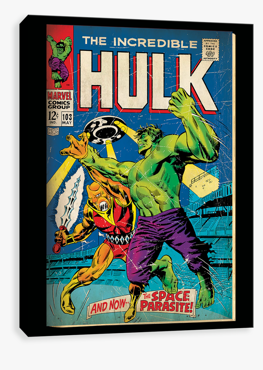 Space Parasite - Hulk Comic Silver Age, HD Png Download, Free Download