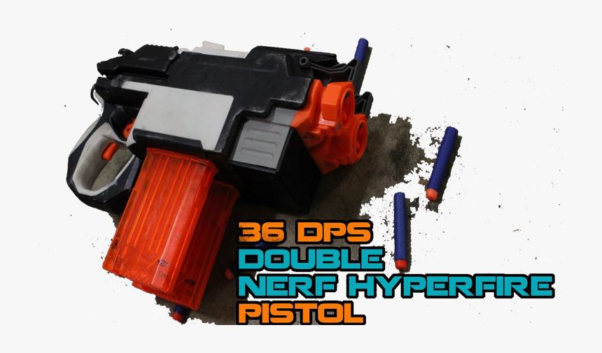 Transparent Nerf Gun Clipart - Nerf Storm Bolter, HD Png Download, Free Download