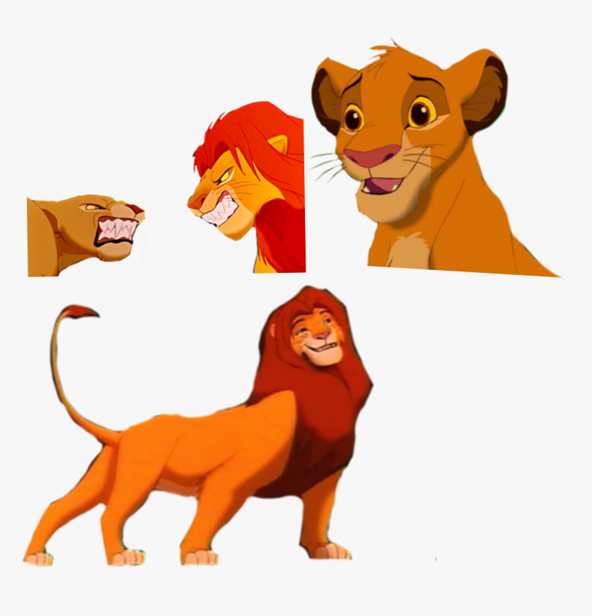 Transparent Nala Png - Cartoon Simba And Nala, Png Download, Free Download