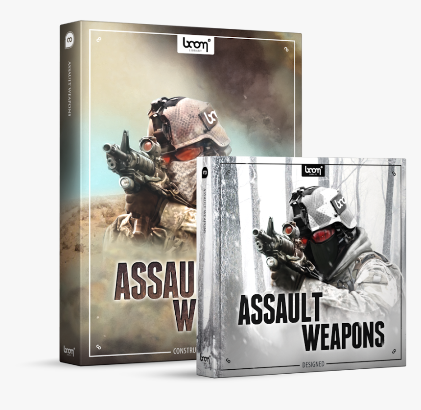 Assault Weapons Sound Effects Library Product Box - Boom Library Assault Weapons Bundle, HD Png Download, Free Download