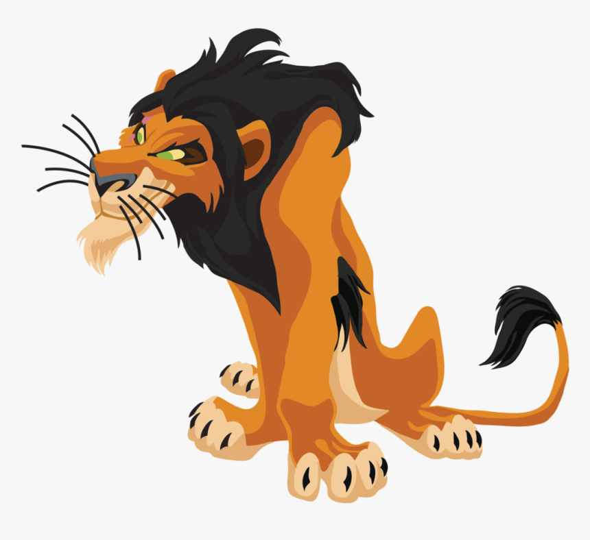 The Lion King Scar Simba Clip Art - Scar The Lion King Art, HD Png Download, Free Download