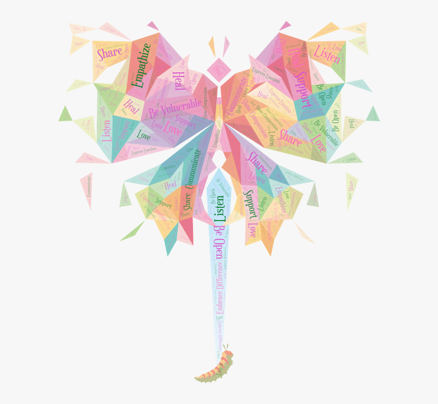 Butterfly Geometric Design, HD Png Download, Free Download