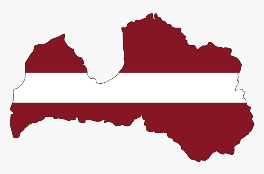 10 Fun Facts About Latvia For Kids - Latvia Flag Map, HD Png Download, Free Download