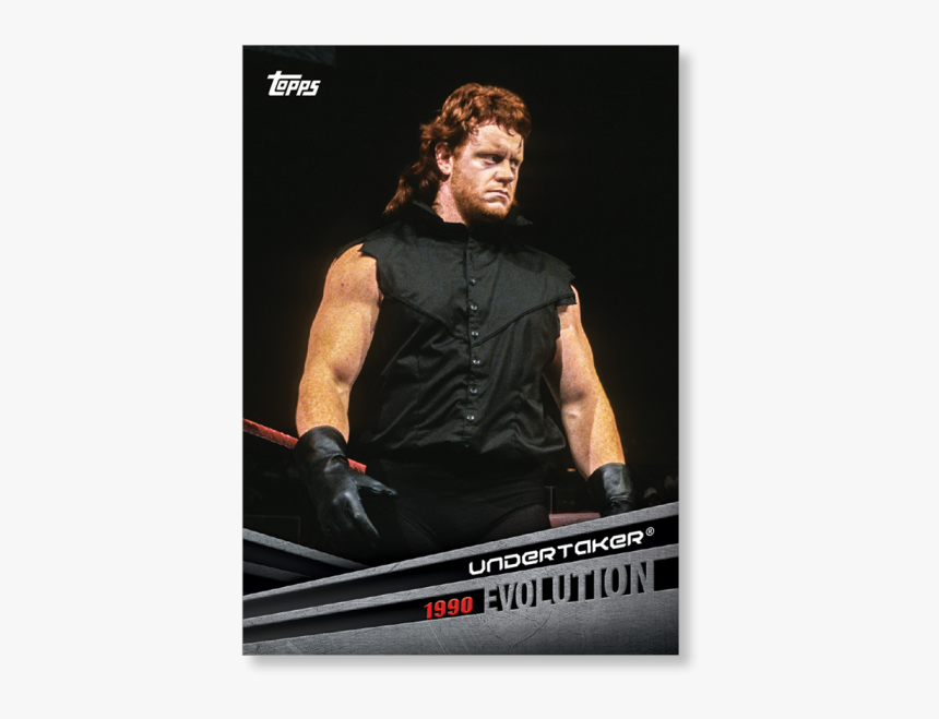 2018 Topps Wwe Undertaker Evolution Poster - Undertaker Elovetion, HD Png Download, Free Download