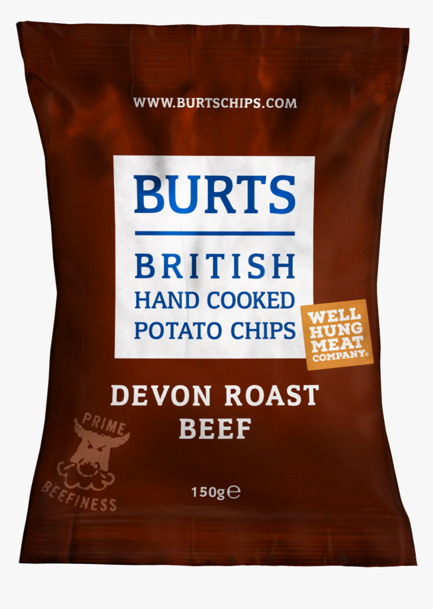 Roast Hand Png - Burt's Devon Roast Beef Crisps, Transparent Png, Free Download