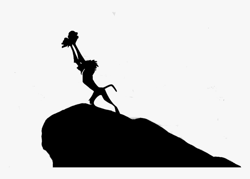 Simba Mufasa Rafiki Nala The Lion King - Lion King Silhouette, HD Png Download, Free Download