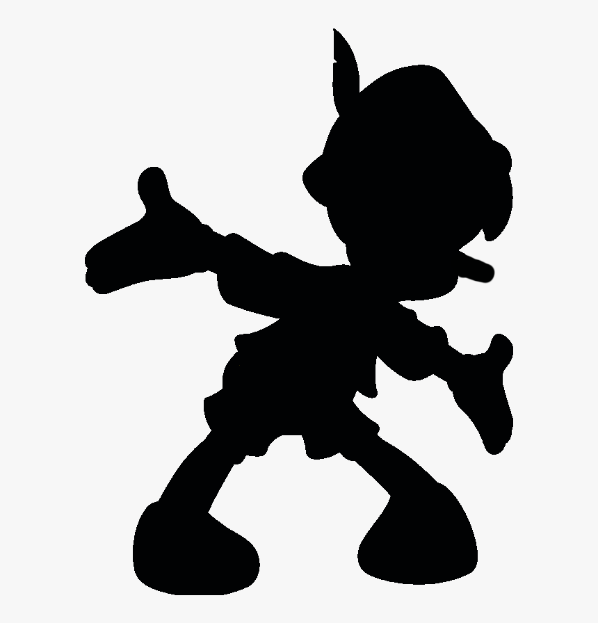 Pinocchio Silhouette, HD Png Download, Free Download