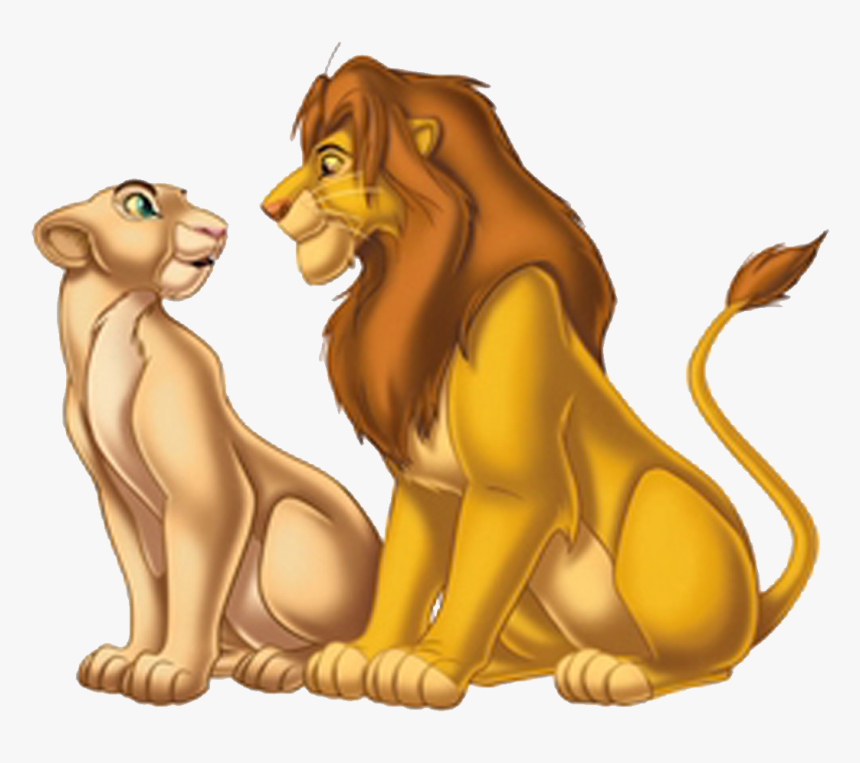 Download The Lion King Png Free Download For Designing - Disney Simba And Nala, Transparent Png, Free Download