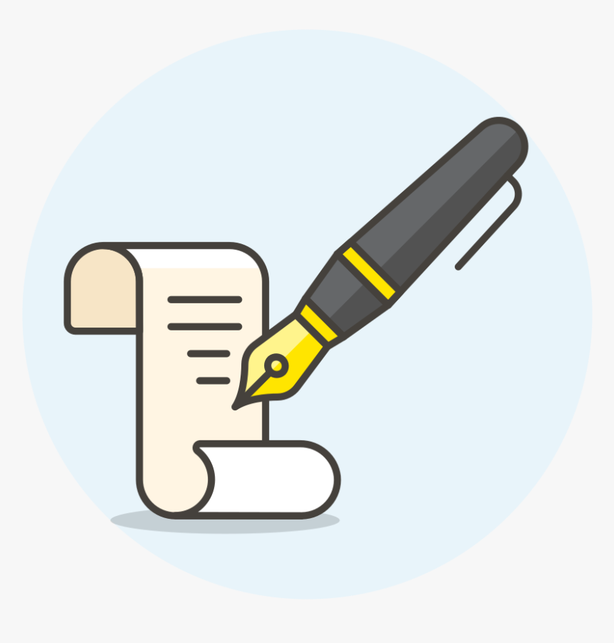 Write Paper Ink Icon - Essay, HD Png Download, Free Download