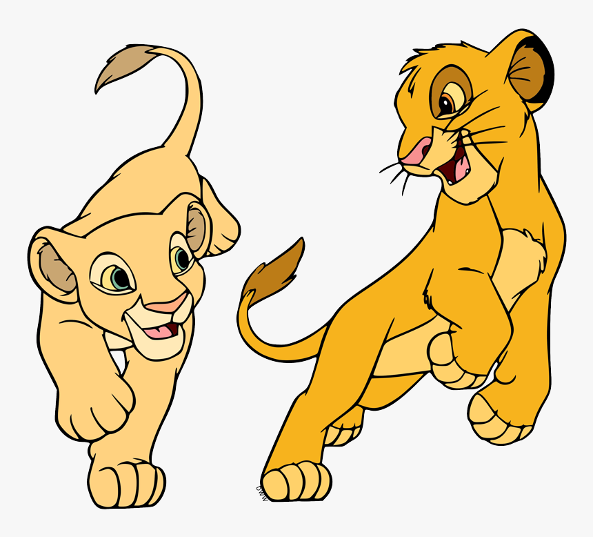 Simba Lion King Cartoon, HD Png Download, Free Download