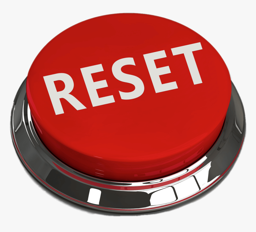 Round Reset Button Clip Arts - Reset Button Png, Transparent Png, Free Download