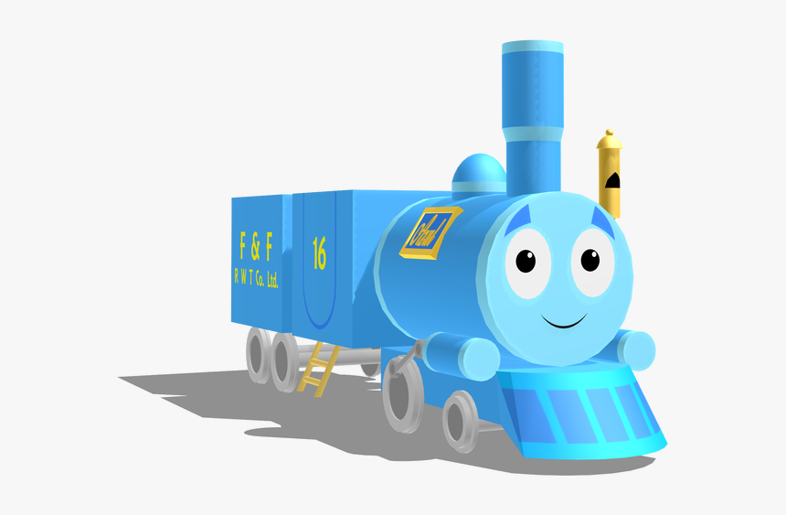 The Railways Of Crotoonia Wiki - Azul The Little Blue Train, HD Png Download, Free Download